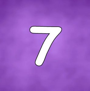 Sonhar com o número 7, o que significa 